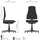 HJH Office KIDDY COMFORT - Kinderdrehstuhl Grau / Rot