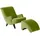 58 aufm Kessel Sessel 58aufmkessel Polyester 101 x 80 x 71 cm Olivgrün/Schwarz retro