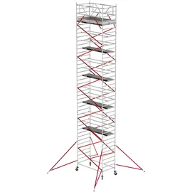 Altrex Fahrgerüst RS Tower 52 Aluminium mit Holz-Plattform 13,20m AH 1,35x2,45m