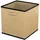 Intirilife Aufbewahrungs-Stoffbox 26,7 x 26,7 x 28 cm 6-tlg. beige