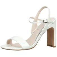 Buffalo Sandalen Lederimitat High-Heel-Sandalette weiß 40 EU