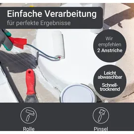 WO-WE Betonfarbe W700 Weiß seidenglänzend 20 l