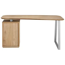 vogl möbelfabrik Schreibtisch »Erik«, mit Schweizer Kante, teilmassiv, Breite 150 cm, Made in Germany