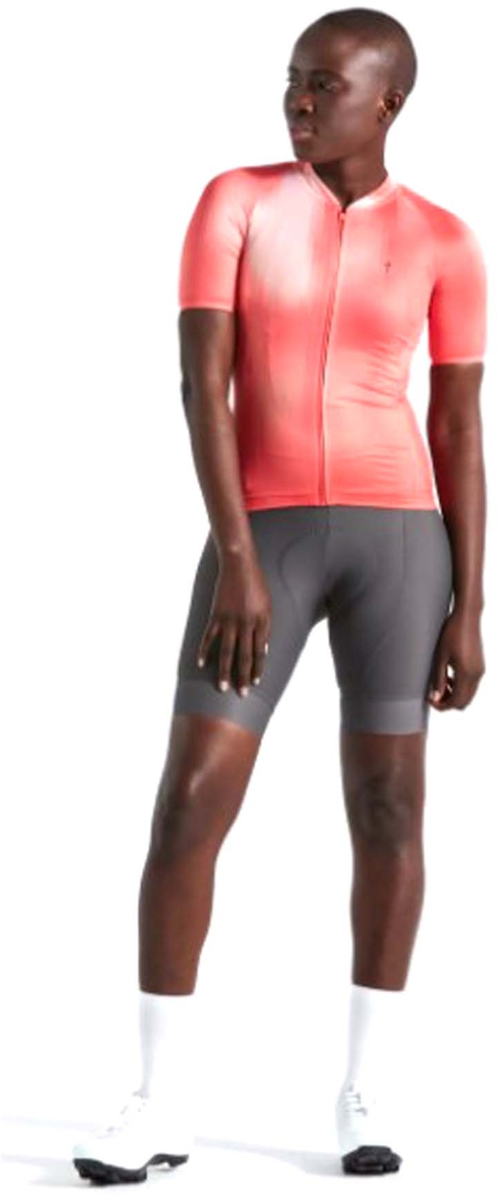 Specialized SL Air Distortion Damen Trikot kurzarm | vivid coral - XS