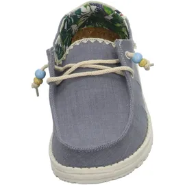HEYDUDE hey dude Schnürhalbschuh Freizeit (Casual) Wendy Natural - Blau - 36