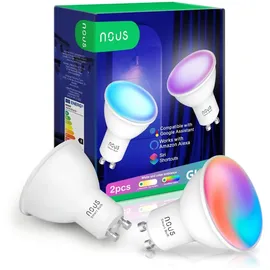 Nous P8 Smarte WLAN Lampe RGB, GU10, 2er Set
