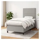 Lattenrost für Bett und Matratze, 90 x 190 cm, Hellgrau