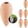 Relaxdays Tonkegel Bewässerung 6er Set 170 ml