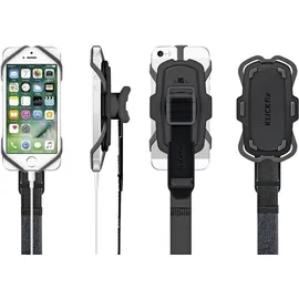KLICKfix Phonepad Loop Smartphone Halterung grau/schwarz