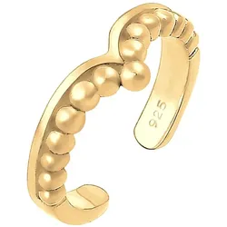 Elli MIDI Knuckle Boho Look Sommer 925 Sterling Silber Gold Damen 