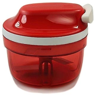 Tupperware Chef Turbo-Chef rot Supersonic Zwiebelschneider Zwiebeln Speedy Boy NEU