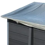 gre accessories Winterabdeckung Für Rechteckiges Schwimmbecken - Grey - 656 x 376 cm
