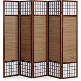 Homestyle4u Paravent Braun | Gr.: onesize