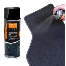 FoliaTec Teppich Farbspray Schwarz matt 0,4 l