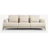 Am.pm 4-sitzer-sofa Marsile, Bouclé kreide