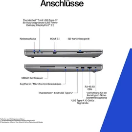 HP ZBook Fury G1i 18 Intel Core Ultra 7 255HX 32 GB RAM 1 TB SSD RTX PRO 2000 98L71ET