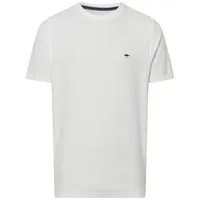 Fynch Hatton T-Shirt mit Logo-Stitching, Offwhite XL