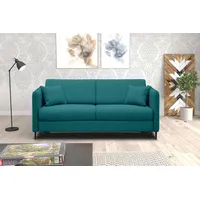 99rooms Arnold Schlafsofa Velours Türkis