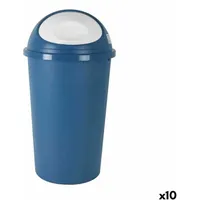 TONTARELLI Abfalleimer Tontarelli Big hoop Blau Weiß 50 L