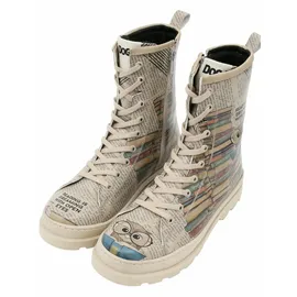 DOGO Gisele Schnürstiefel Boots Red Fox Damen Stiefeletten Damen, Gr. 40 EU