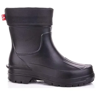Lemigo leichte Kurze Eva Gummistiefel gefüttert Denver 765 (42, schwarz)