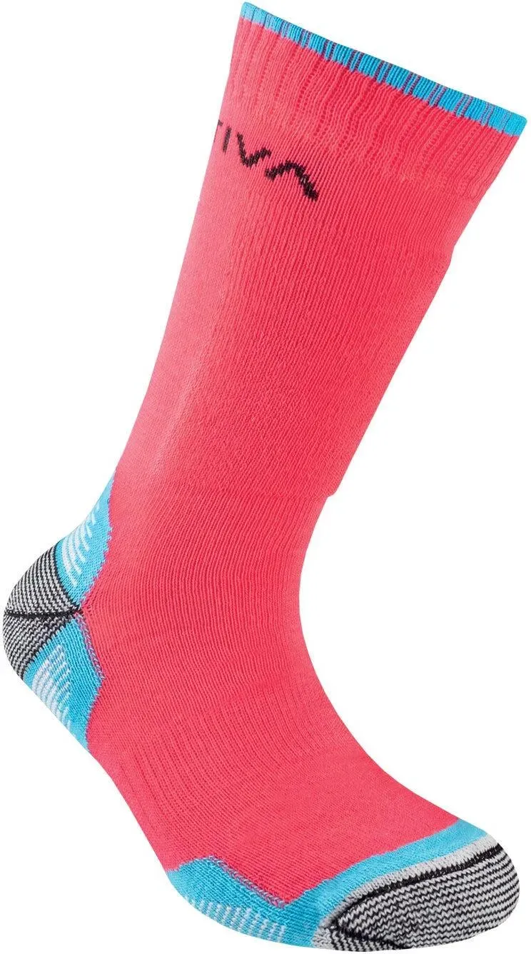 La Sportiva Kids Mountain Socks hibiscus/malibu blue (P02B02) M