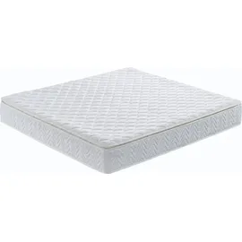 V6 Boxspringbett Modell 213 mit Taschenfederkernmatratze-25cm - Grau
