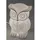Formano Eule als Deko-Lampe Tischleuchte Nachttischlampe Nachttischleuchte Stimmungslampe Porzellan-Lampe Weiss 20