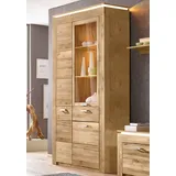 vogl möbelfabrik Vitrine 209 x 122 x 40 cm Braun