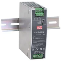 MeanWell Mean Well DDR-240C-48 Hutschienen-DC/DC-Wandler (DIN-Rail) 48 V/DC 5A