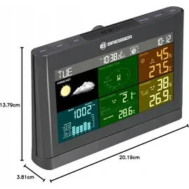 Bresser Wetter Center 5-in-1 Comfort grau