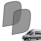 Insektenschutzgitter Kompatibel für Ford Transit MK8/MK9 2015-2024 Medium/High Roof, Magnetisches Insektennetz für Vordertüren (Paar) 2 Stück, Moskitonetze Atmungsaktiv Insekten für Outdoor Camping