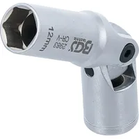 BGS Glühkerzen-Gelenk-Einsatz Sechskant Antrieb Innenvierkant 10 mm (3/8 SW