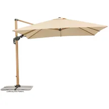Schneider Schirme Rhodos Twist Woody 300 x 300 cm Natur