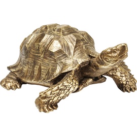 Kare Deko Figur Turtle Gold