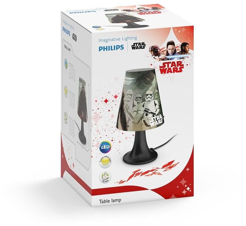 Details zu Philips Disney Star Wars Kylo Ren Tischlampe Tischleuchte Schreibtisch Lampe LED
