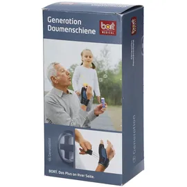 Bort Generation Daumenschiene links M Blau 1 St