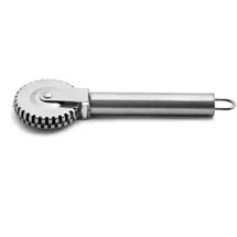 Weis 17257 Teigtaschenrad, Edelstahl, Silber, 18x5,5x2cm
