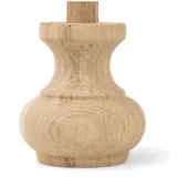 Holzando Holzfüße für Möbel aus Eiche ø83 - naturbelassenes Holz - ideal für Restauration & Reparatur - Möbelfüße Holz in Verschiedene Größen & Materialien erhältlich