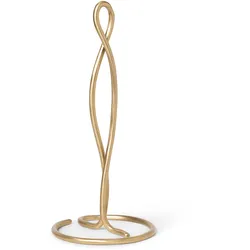 Ferm Living - Curvature Küchenrollenhalter, Messing