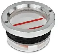 Ölschaugläser, Aluminium / Plexiglas (537-22-28-B)