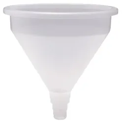 PRESSOL Trichter Ø 355mm - weiße Abdeckung, transparent