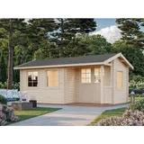 Palmako Gartenhaus Susanna 5 x 3 m Grau