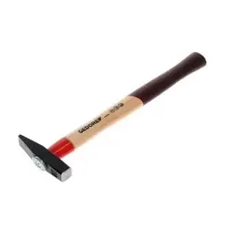 Schlosserhammer, 100g, ROTBAND-PLUS Stielbefestigung, Standard-Eschenholz