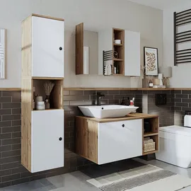 roomart Lotus I 4-tlg. Anthrazit-Eiche