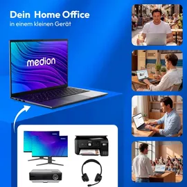 Medion Avantum 14 E1e Intel Celeron N4500 8 GB RAM 128 GB Flash Win11 Home S-Modus MD600036