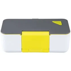 Haushalt International Lunchbox mit Handyhalterung Brotdose mikrowellengeeignet