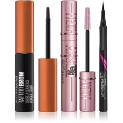 MAYBELLINE NEW YORK Make-Up Set Set zu ermäßigtem Preis für Augen und Augenbrauen Medium Brown