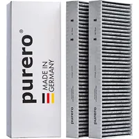 Purero Premium Aktivkohlefilter Ersatzfilter für Bora BASIC Dunstabzug (2