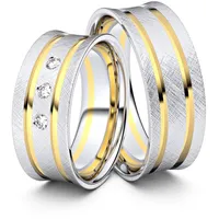 Trauringe Arnsberg 750er Weifl-/Gelbgold - 4299